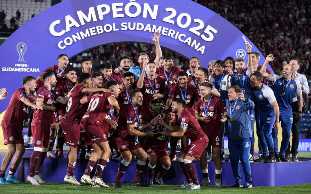 Fiesta total en el Defensores: Lanús se consagró campeón de la Sudamericana