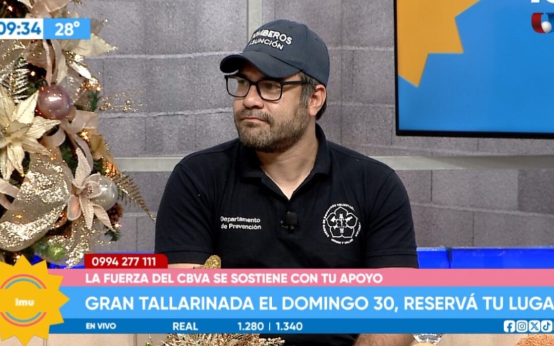 Bomberos voluntarios de Asunción organizan tallarinada para recaudar fondos