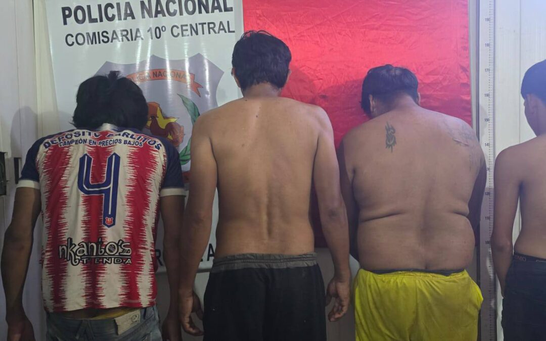 Nativos causaron disturbios y dañaron patrulleras en Mariano Roque Alonso