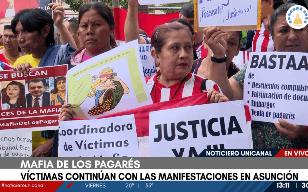 Mafia de los pagarés: “Yo vendo empanadas para poder sobrevivir”