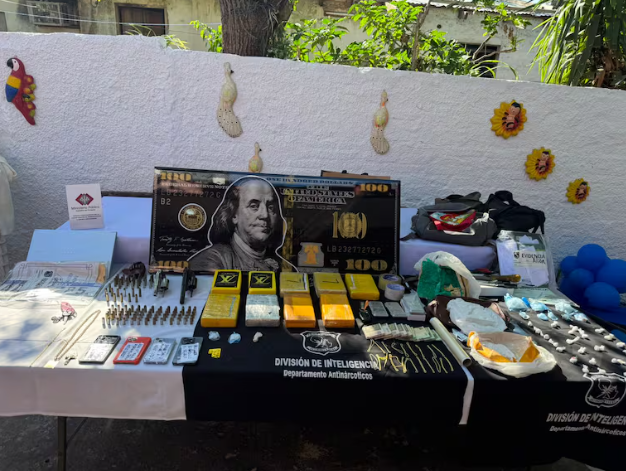 Operativo Nexus en Asunción deja 11 detenidos e incautación de armas y drogas