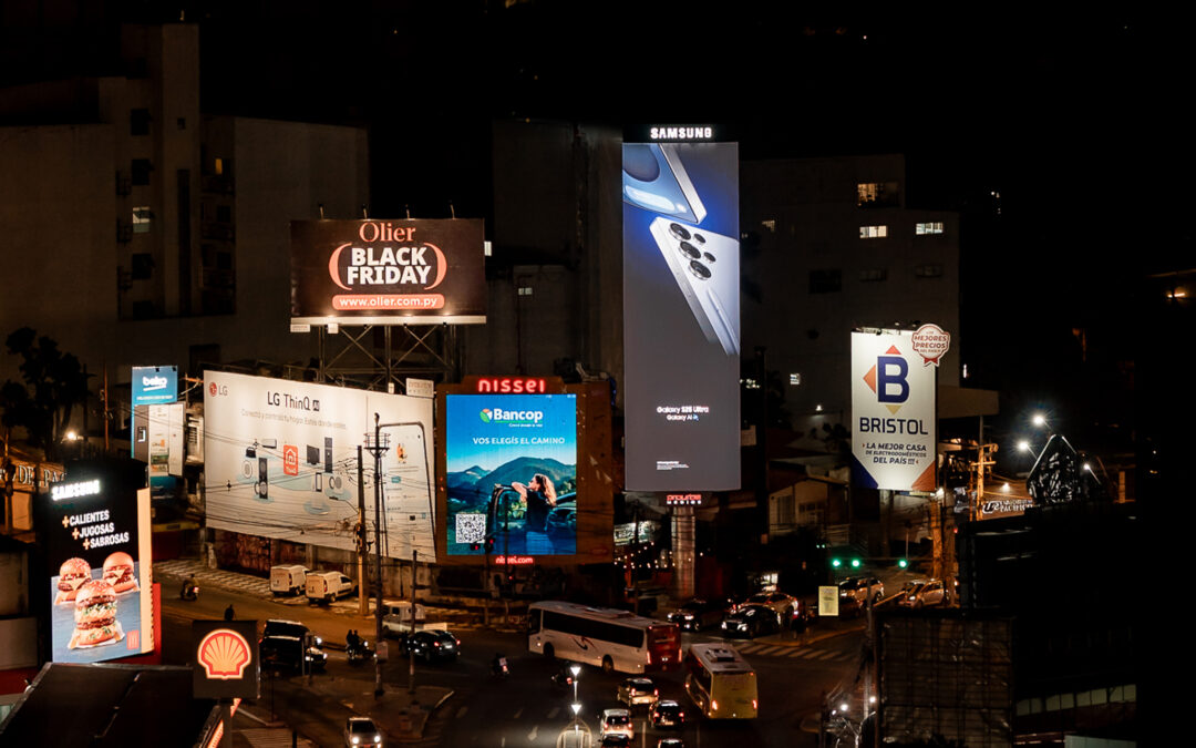 Samsung y Prourbe inauguran la pantalla LED DOOH más imponente del país
