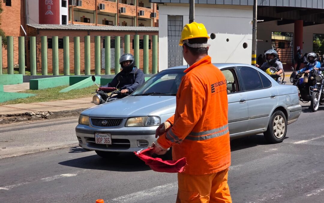 MOPC anuncia cambio temporal en el tránsito en zona del parque Ñu Guasu