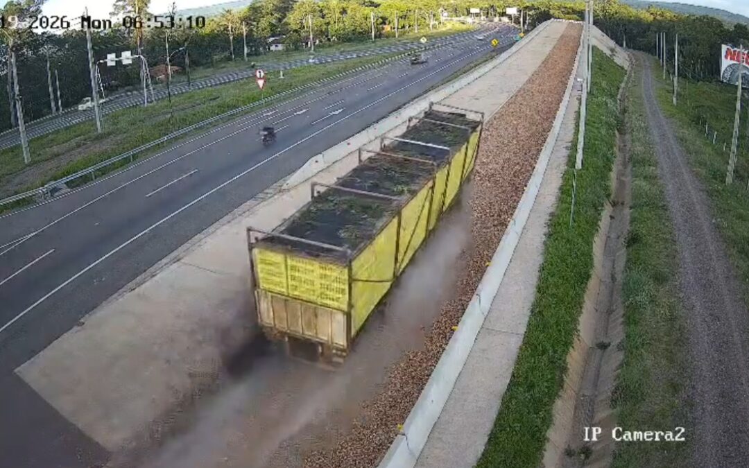 Correcta utilización de la rampa de frenado evita accidente en Pedrozo