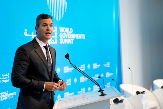 Santiago Peña busca concretar acuerdo comercial entre Mercosur y Emiratos Árabes Unidos