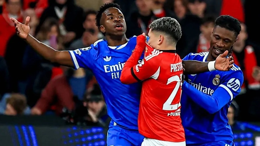 ¿Le dijo mono? UEFA investiga escándalo entre Vinicius y Prestianni