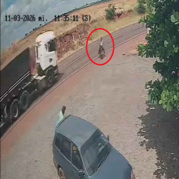 Adolescente en moto falleció arrollada por un camión en Canindeyú