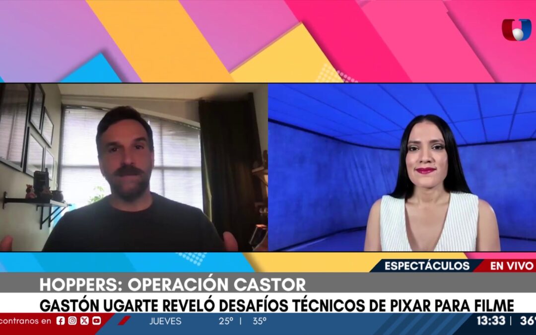“Hoppers: Operación Castor”: ¡Majo habló con el animador argentino Gastón Ugarte!
