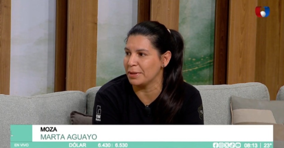 Moza salvó la vida a la madre del presidente Peña: “Mi sueño es ser enfermera”