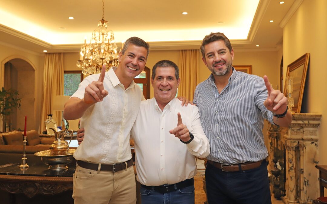 Cartes retoma actividades partidarias: se reunió con Peña y Alliana