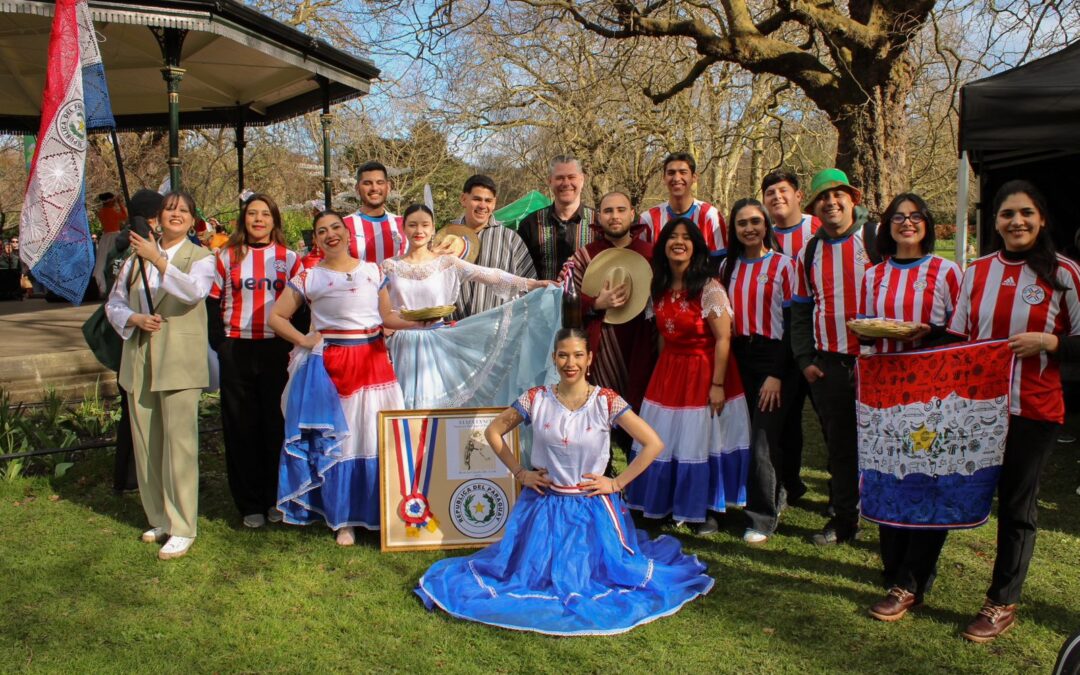 Cultura paraguaya se hizo sentir en Dublín durante festividad de San Patricio