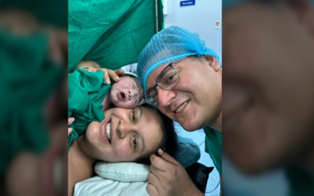 ¡Nació Thiago, el hijo de Jorge Riveros, conductor de LMU!