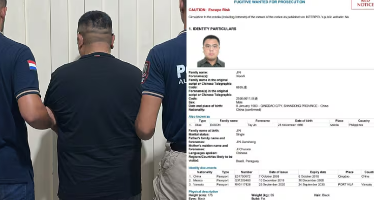 Detienen a chino con identidad falsa: se encuentra condenado a cadena perpetua