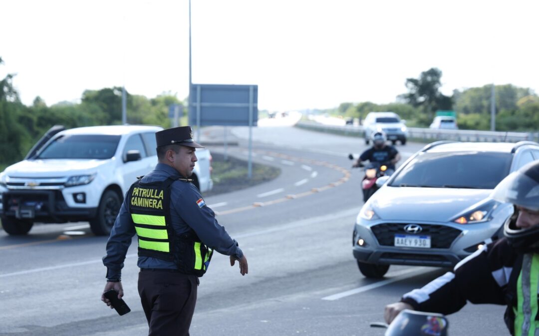 Ante feriado largo, Caminera insta a conducir con prudencia