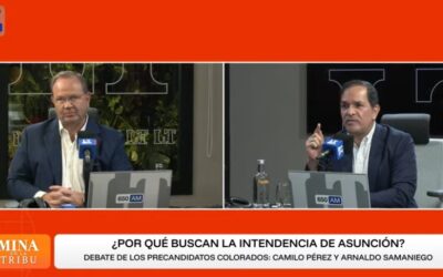 Primer cara a cara entre Camilo Pérez y Arnaldo Samaniego de cara a las internas