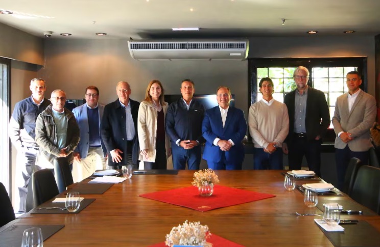 Reunión entre Pérez y gremio inmobiliario: el precandidato presentó sus propuestas