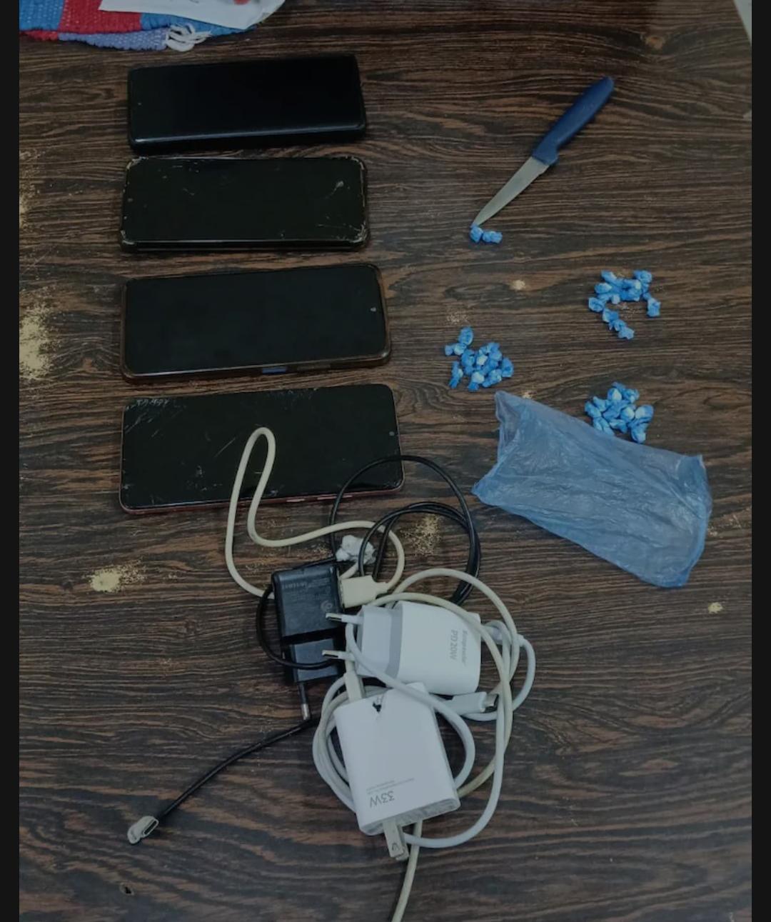 Tras requisa en el penal La Esperanza, incautan drogas y celulares