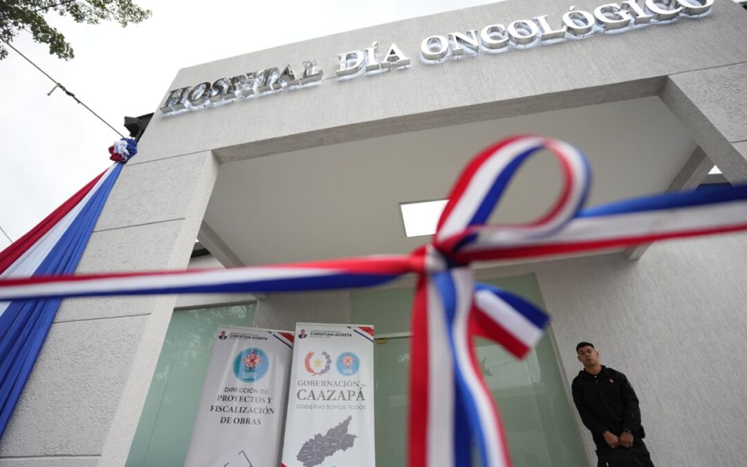 Gobierno fortalece cobertura sanitaria en Caazapá: inaugura nuevo Hospital Día Oncológico
