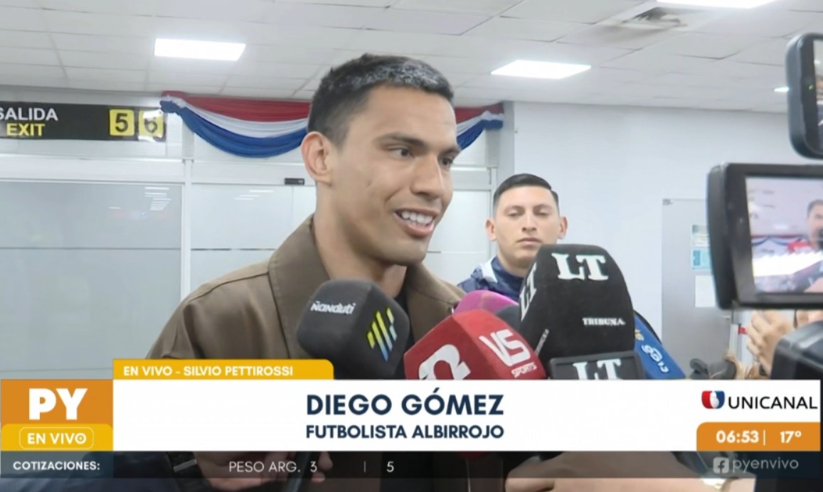 Diego Gómez: “Paraguay está para ser campeón, esa es la mentalidad que tenemos”