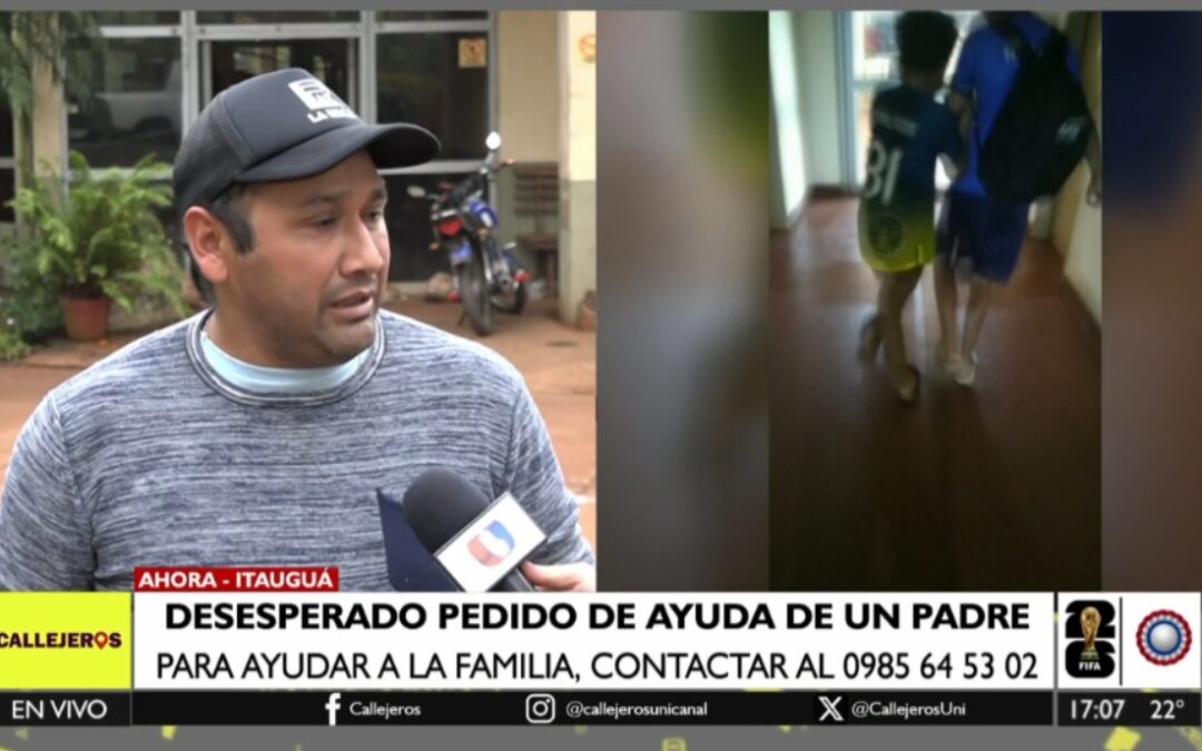 Padre ruega ayuda para sus dos hijos con problemas renales