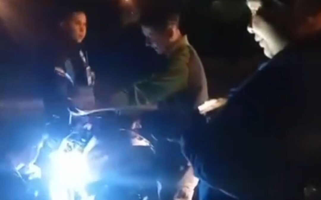 Motociclista denuncia a policía por brutal agresión en San Jerónimo