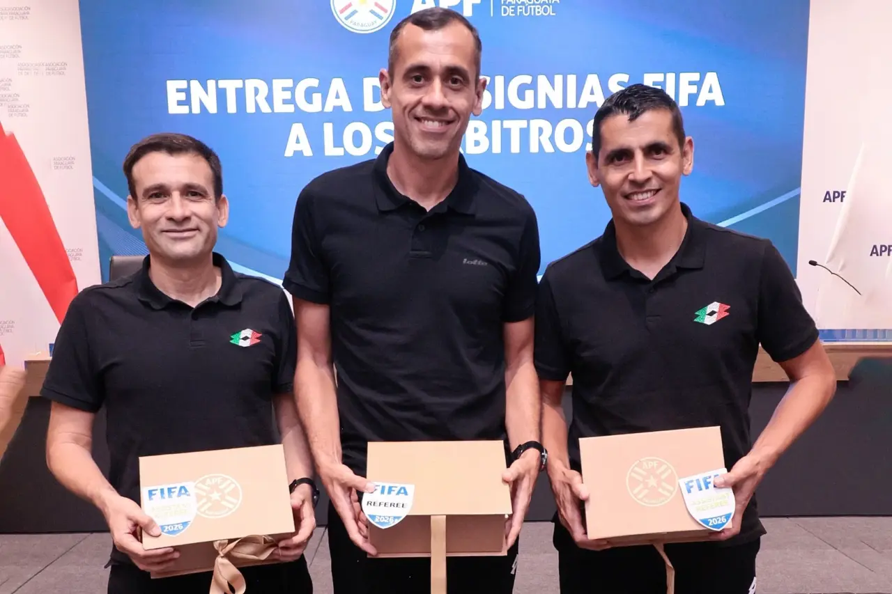 Árbitros paraguayos estarán presentes en el juego 