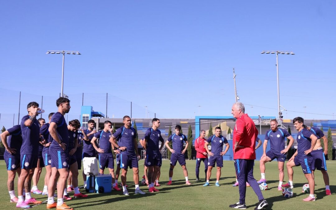 Comenzó el sueño mundialista: Así fue el primer entrenamiento de la Albirroja en EE.UU.