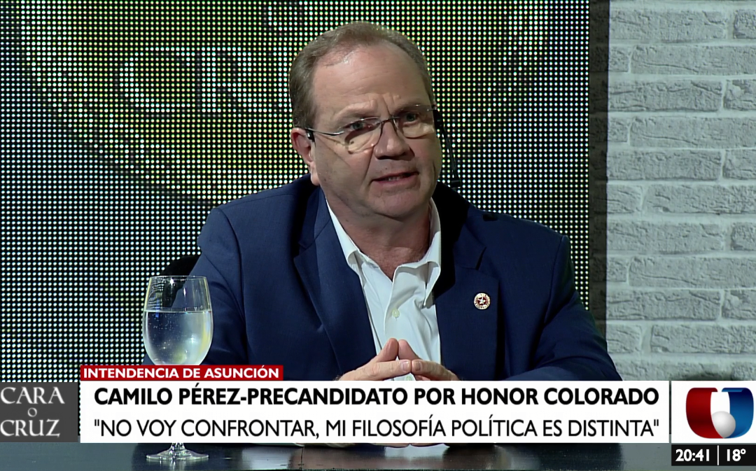 Camilo Pérez llega fortalecido a las internas: “La gente realmente quiere el cambio”