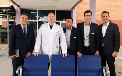QUIMFA transforma salas de espera del Hospital de Clínicas con donación de bancos