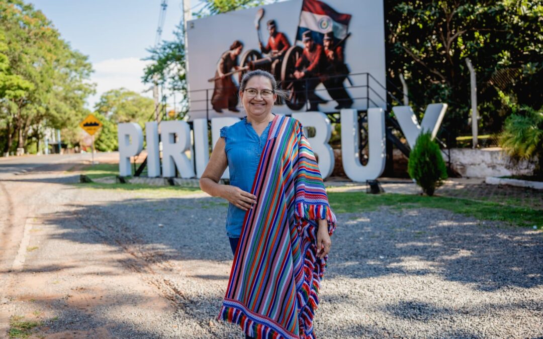Poncho Para’i de 60 Listas: pieza artesanal que representa la identidad de nuestro pueblo