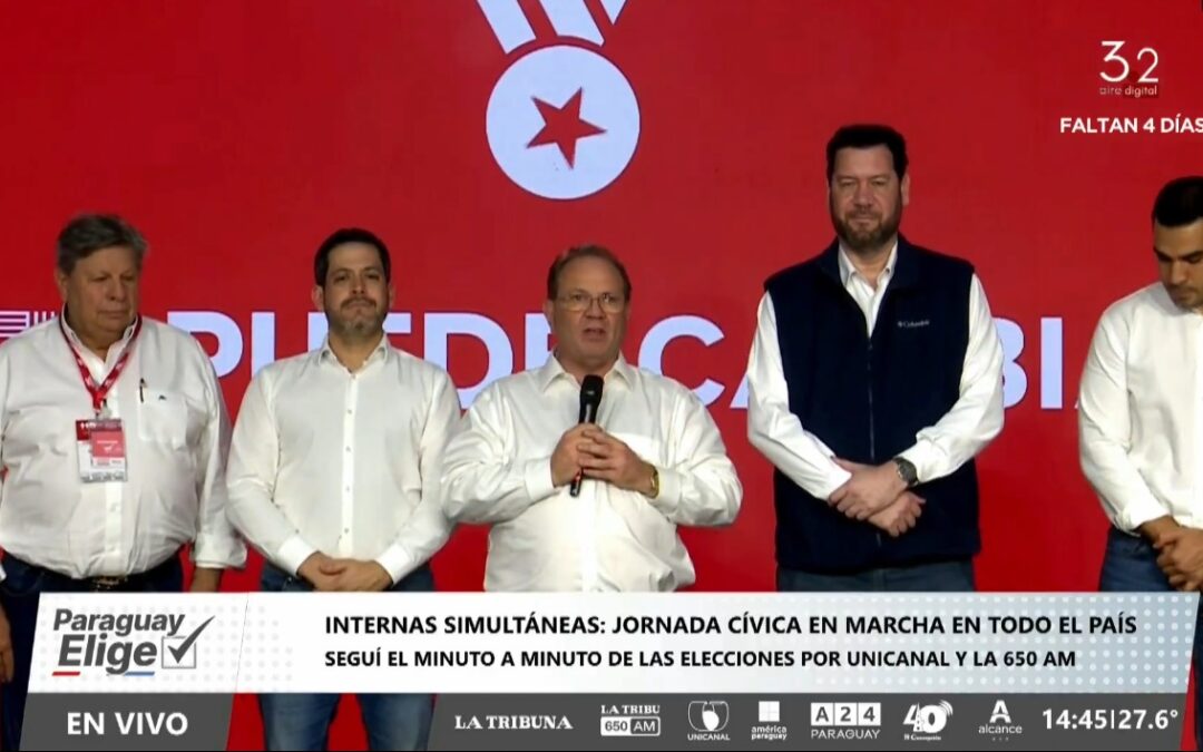 Camilo Pérez: “El partido colorado siempre es ejemplo de civismo”