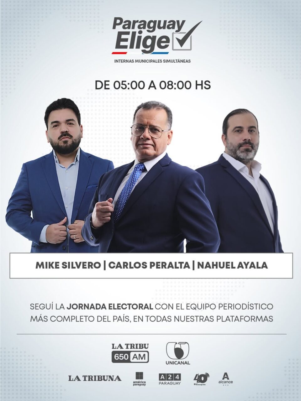 Elecciones internas: ¡Seguí la transmisión por Unicanal!