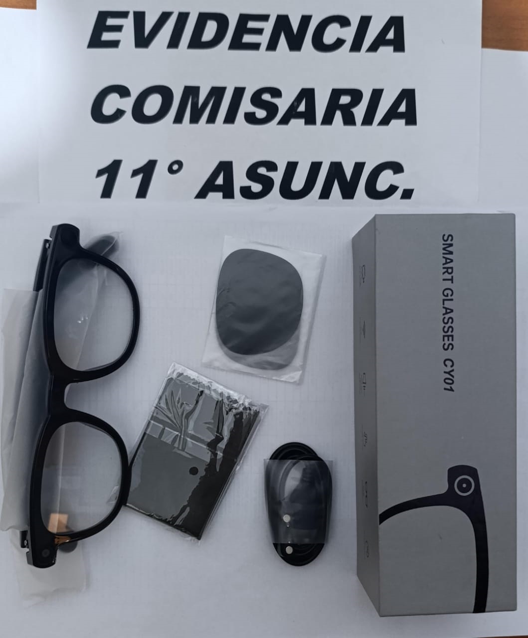 Cae repartidor que se apoderó de anteojos de alta 