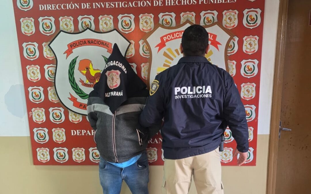 Atrapan a presunto integrante de banda “roba Tirze” en Presidente Franco