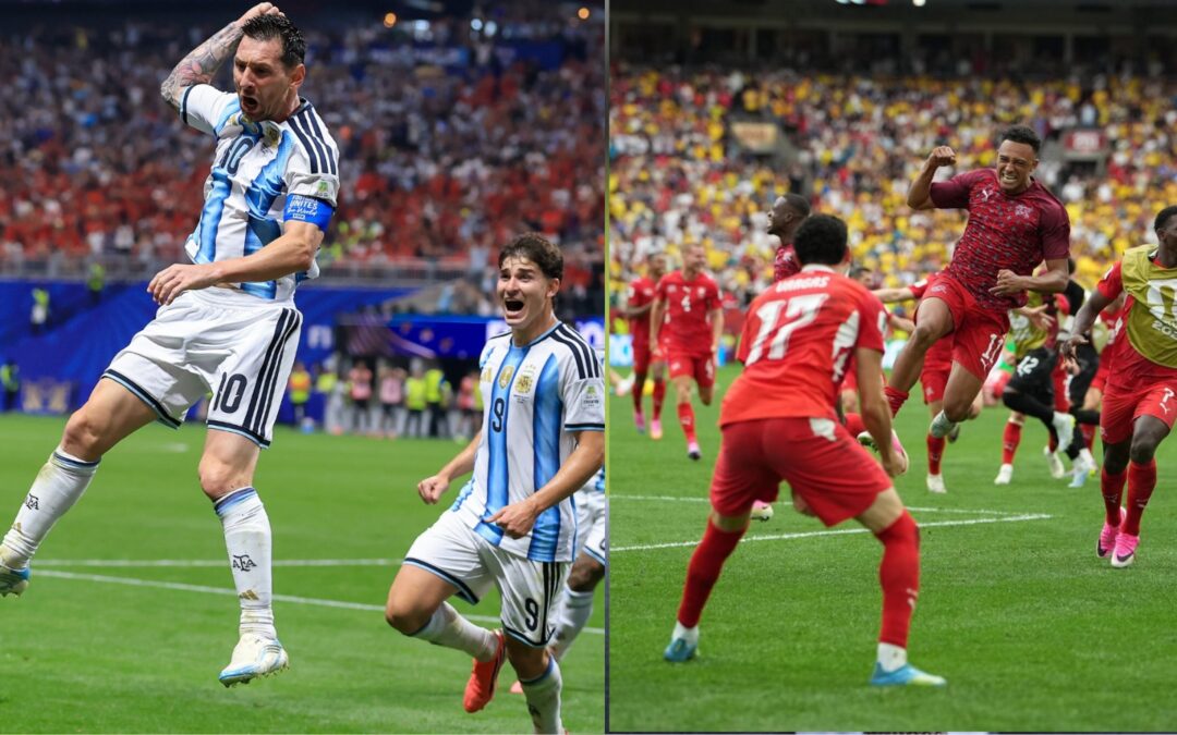 Partidazo por los cuartos: Argentina vs. Suiza define al último semifinalista