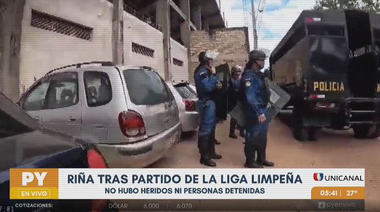 Hinchas de la Liga Limpeña protagonizaron una riña