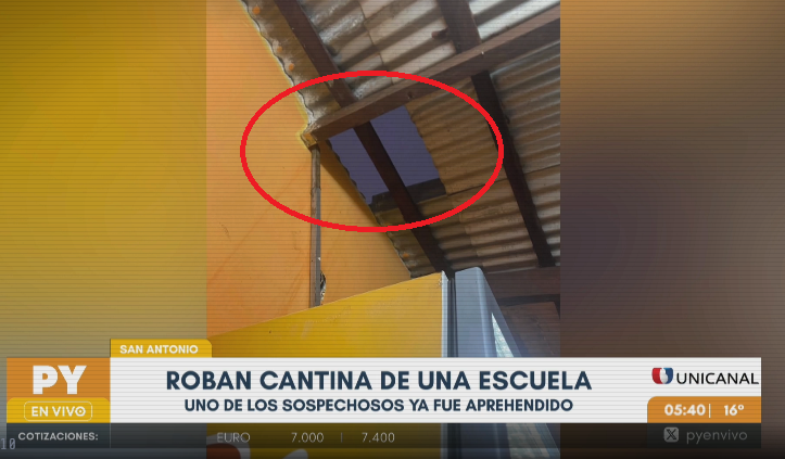 Detienen a sujeto tras robo en escuela de San Antonio