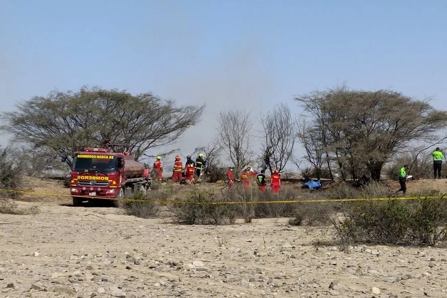 Tragedia aérea en Perú: caída de avioneta deja 13 muertos en Nasca