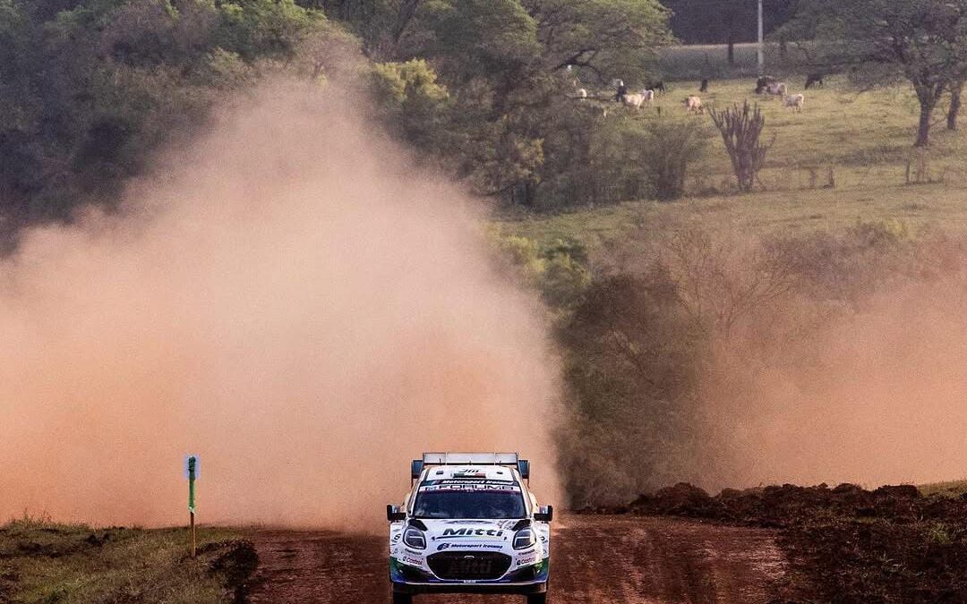 Sami Pajari es el ganador de la Etapa 1 del WRC Rally del Paraguay