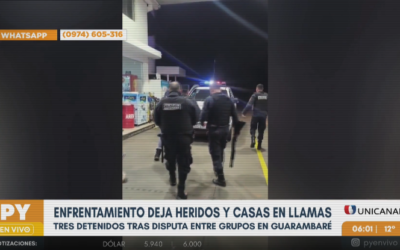 Pobladores de un asentamiento se enfrentaron y hasta quemaron casas
