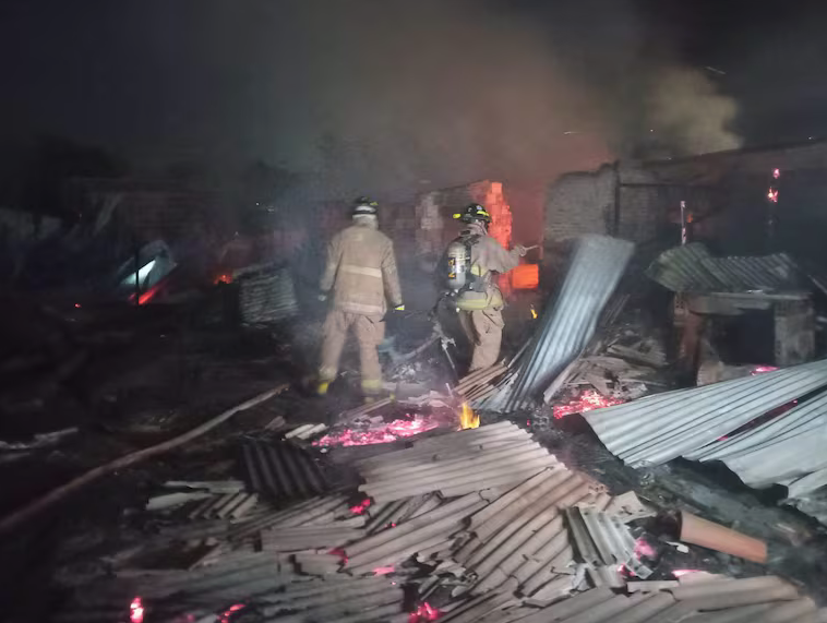Adulto mayor murió calcinado tras incendio de su vivienda en San Lorenzo