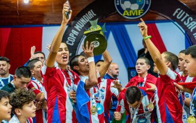 La Albirroja Juvenil es campeona del mundo en fútbol de salón
