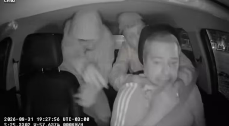 Conductor de plataforma sufrió un violento asalto