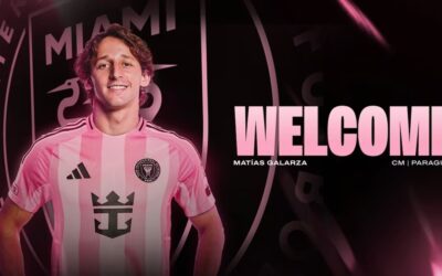 Inter de Miami anuncia la llegada de Matías Galarza