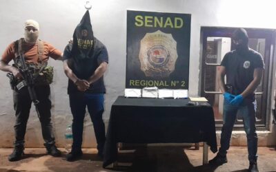 Incautan cocaína destinada al mercado brasileño y detienen a un pasero