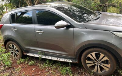 Falsos agentes de la SENAD abandonaron vehículos utilizados en asalto