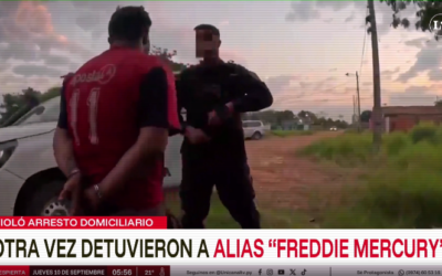 Volvió a caer alias “Freddie Mercury”