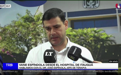 Hugo Javier mejora y ya saluda con la mano según el reporte médico